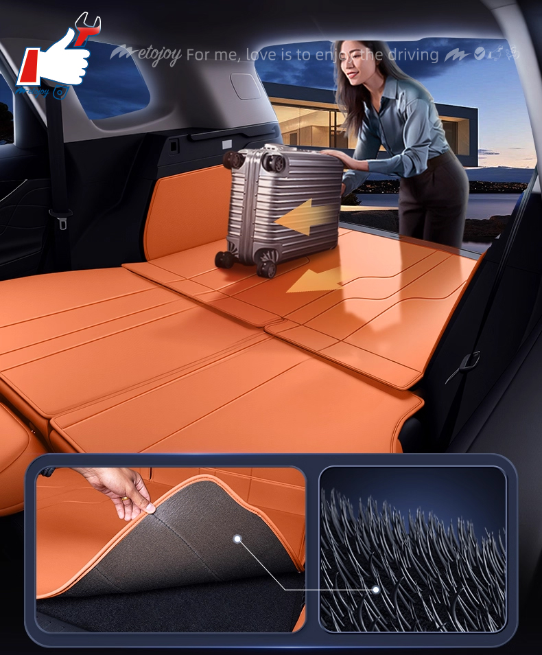 For Changan Deepal L07 2024-2025 Car Trunk Mat Custom Fit Cargo Mat 3D Shaped Trunk Liner XPE Trunk Mat Chair-Back Protection Mat Rear Trunk Full-surr