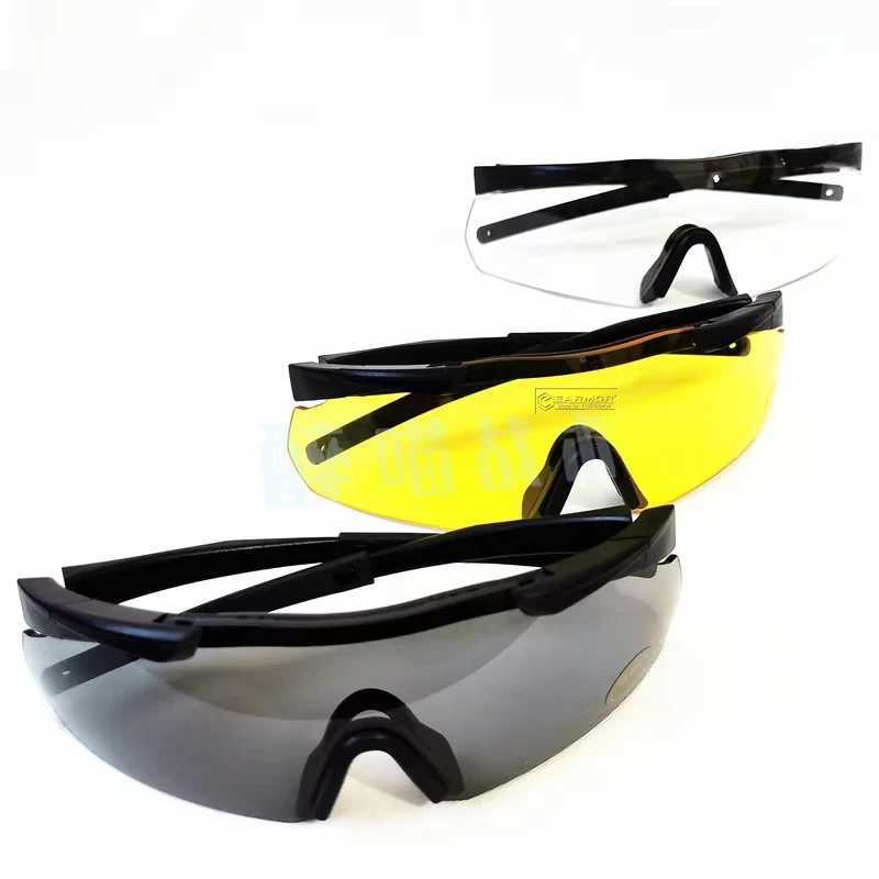 EARMOR S01 Tactical Shooting Glasses Safety Goggles Airsoft Shooting Glasses UV Protection Sunglasses HuntingPaintball J250919