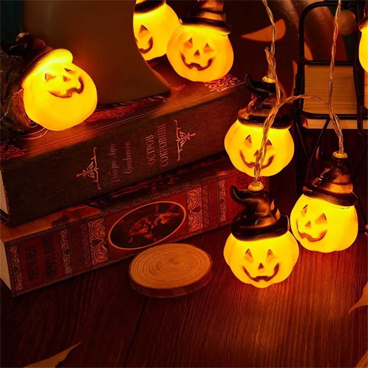 LED Halloween Pumpkin Lantern String Festival Party Courtyard Atmosphere Decoration Luminous Pumpkin Prop Scene Arrangement C250919