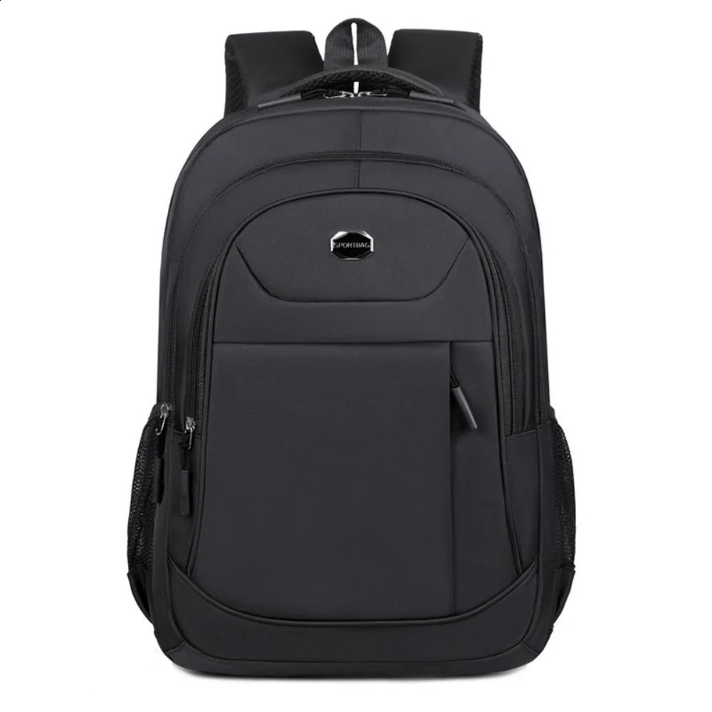 Mens Oxford Waterproof Business Computer Bag Leisure Travel Backpack High School Student 2025250918