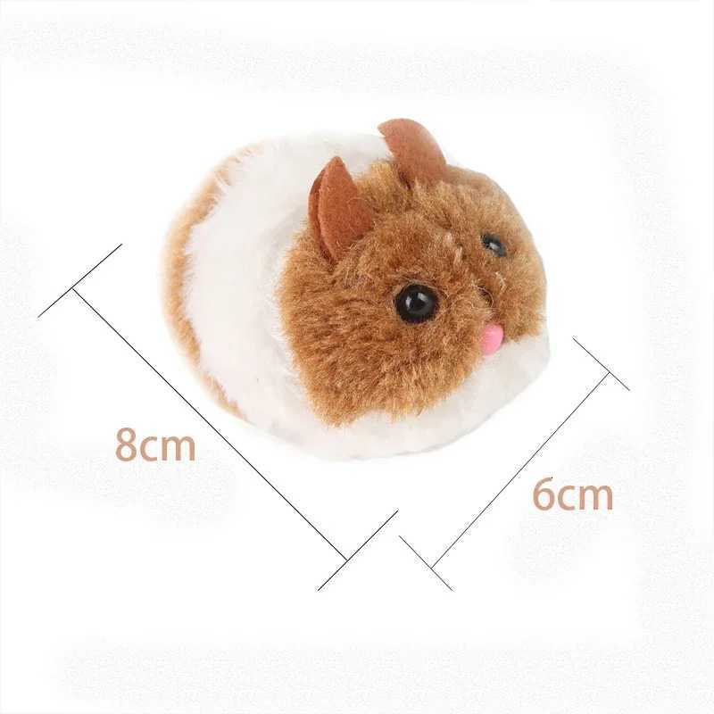 1PC Cute Mouse Cat Toys Cat Supplies Plush Toy Shake Movement Mouse Pet Little Mouse Interactive Cat Toys X250918