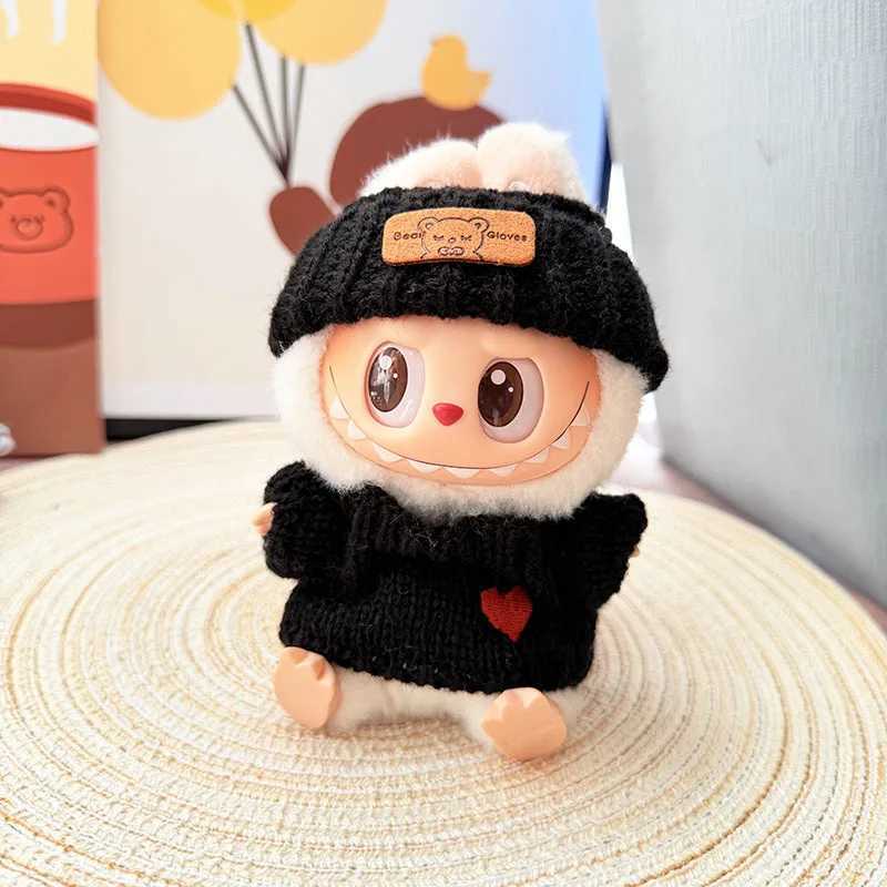 Labubu Dolls Baby Sweater Clothes Hat Highquality Dress The Monster Outfit Accessories Love Clothing Gift Kids C250919