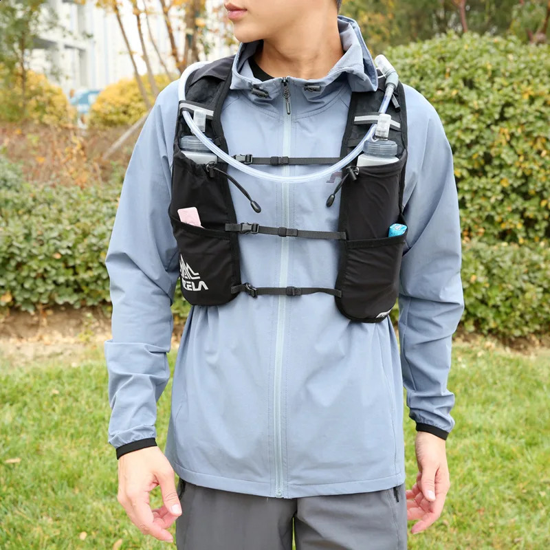Outdoor Trail Running Backpack Ultralight Running Race Hydration Vest Breathable Jogging Vest for Marathon Cycling Hiking Trail 250919