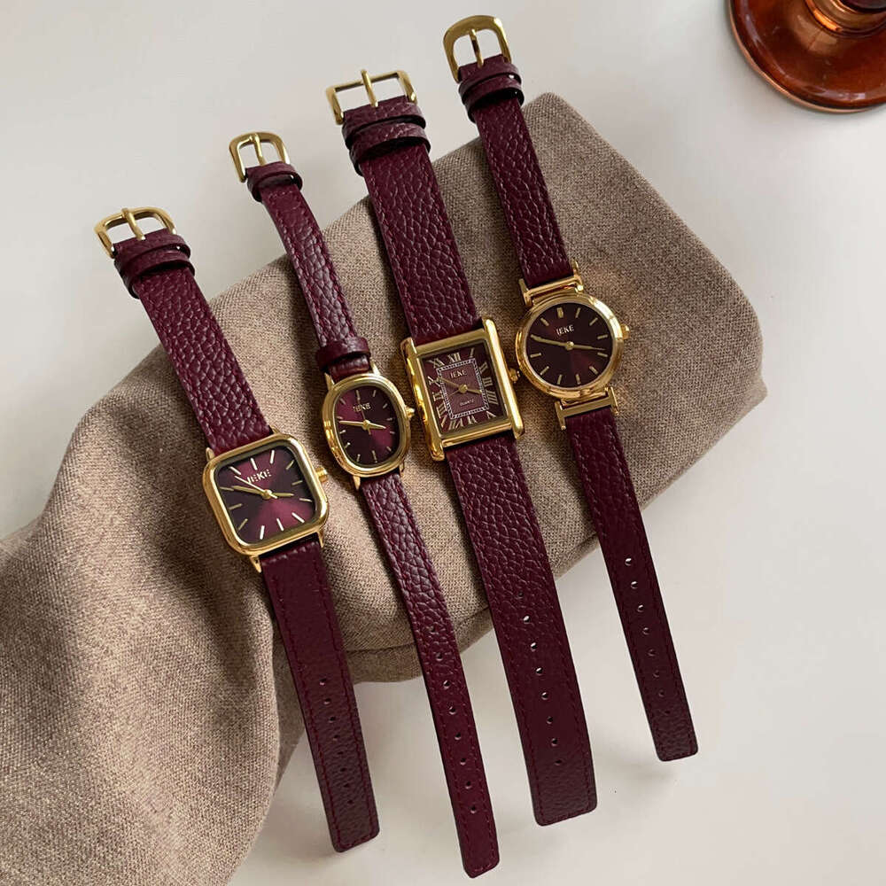 Designer Ankla Red New Year for Women Exquisite High-end Feel Live Streaming Women's Watch