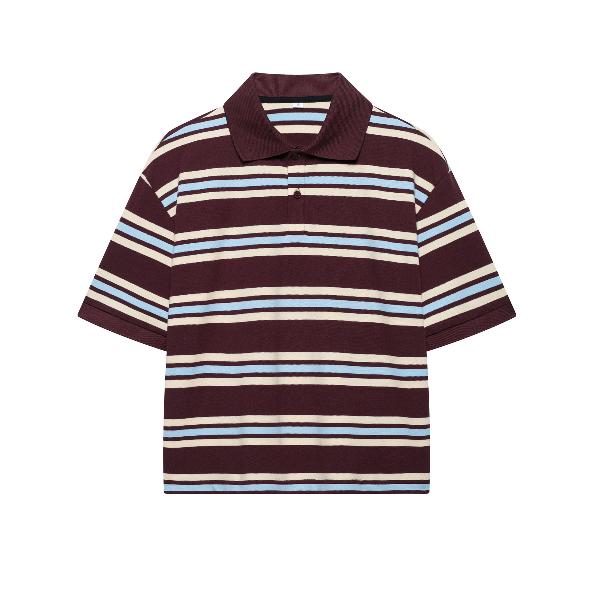 Women's Polos Y2K Loose Polo Shirt Oversized Striped Color Blocked Hip Hop Street Graphic T Gothic Harajuku Embroidered Unisex Shirts