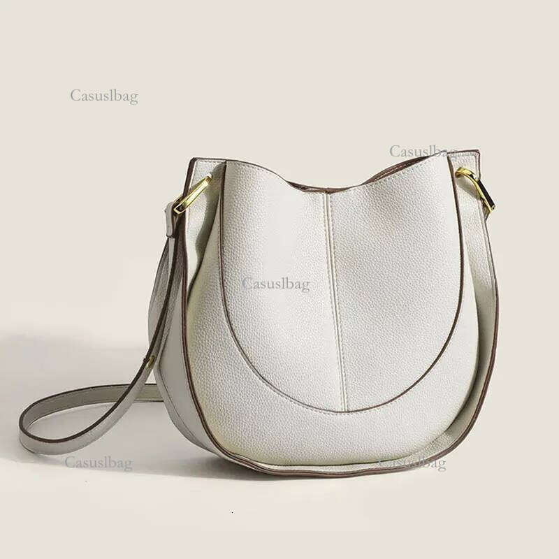 Fashion Women's Large Capacity Designer Shoulder Bag High Quality Cowhide Handbags Women Crossbody Saddle Bags