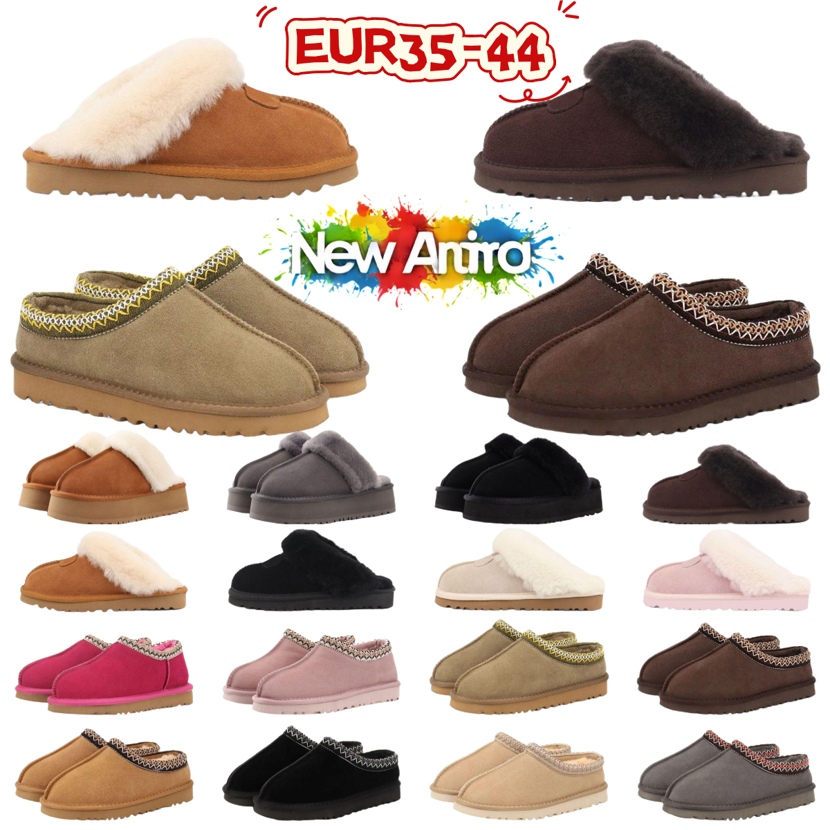 Australian designer tazz Slippers Men Women Tasman Slippers Maroon Black Classic wool Winter Shoes Thermal Women Platform Slippers size 35-44