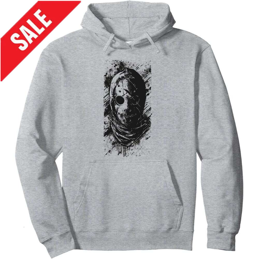 Hoodie for Mens Womens Horror Movie Slasher Scary Halloween Costume Distressed Pullover Hoodie Hoodies sweatshirt pullover jacket Long sleeve 2025