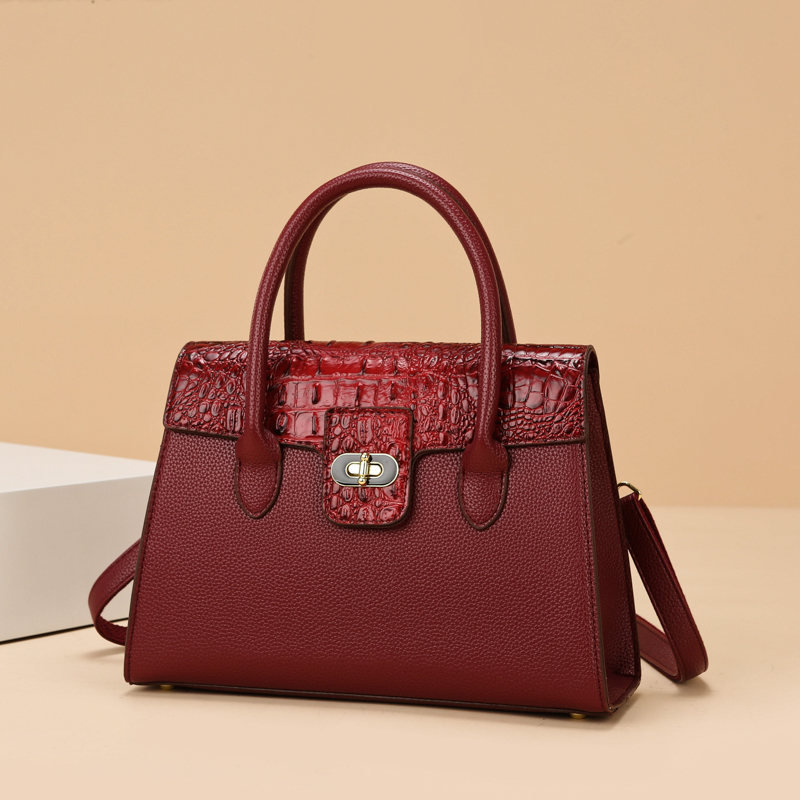 2025 Autumn Fashion and Leisure Large Capacity Handbag, College Student Crossbody Bag, Simple Daily Commuter, Advanced Multi functional Women's H