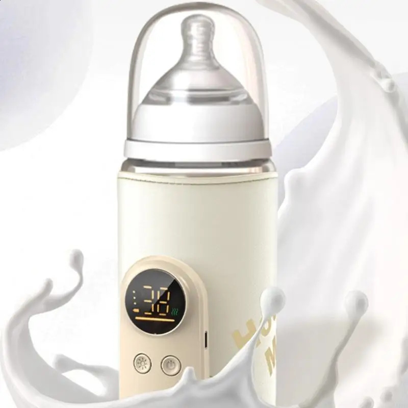 L5BB USB Multifunctional Baby Feeding Bottle Warmer Intelligent Constant Temperature Control Builtin High Capacity Battery 250918