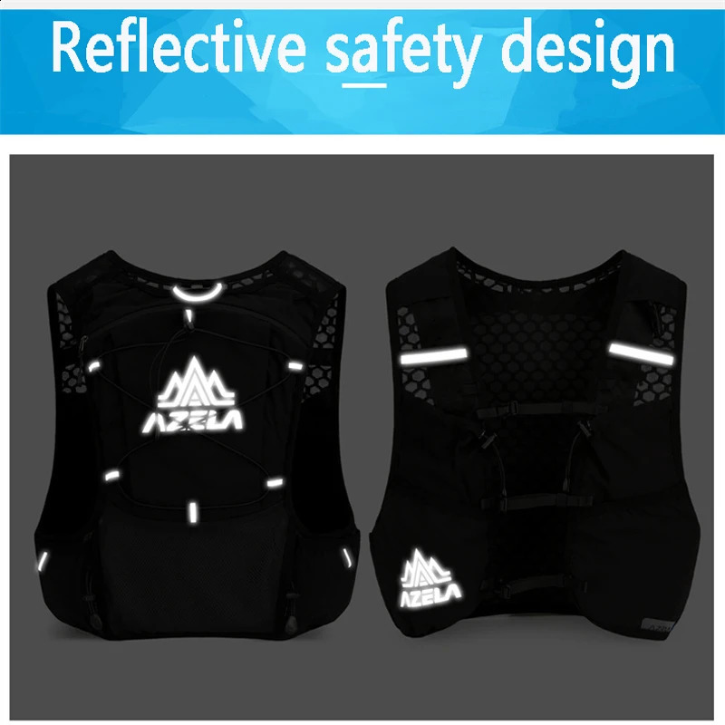 Outdoor Trail Running Backpack Ultralight Running Race Hydration Vest Breathable Jogging Vest for Marathon Cycling Hiking Trail 250919