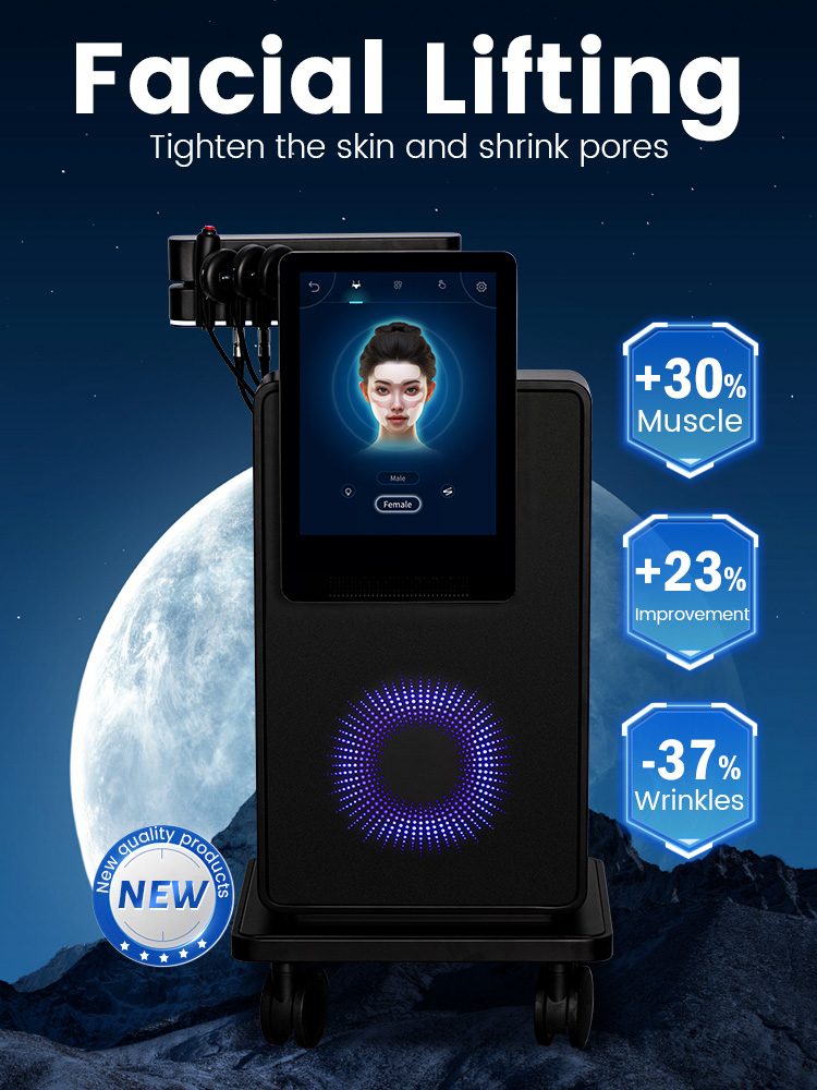 New RF Facial Electrical Stimulator Painless Compact Professional Face Lifting Magnetotherapy Anti-Aging Nursing EMS Machine