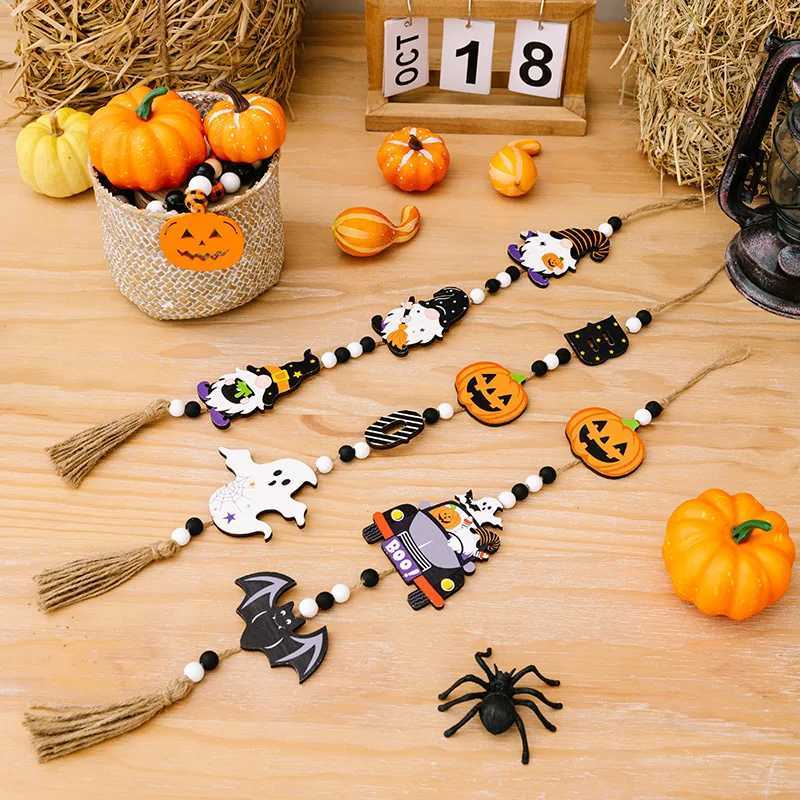 Halloween Bead Garland Halloween Outdoor Decorations Bead Boho Tray Halloween Decorations Halloween C250919