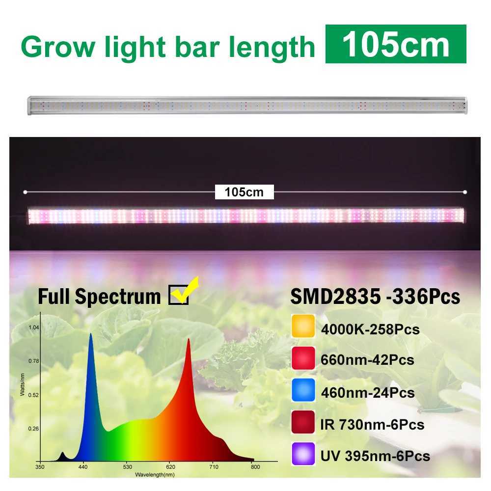 Full Spectrum Growth Lamp SMD2835 LED Lamp Can Be Connected in Multiple Rows Greenhouse Flower Supplementary Light C250919