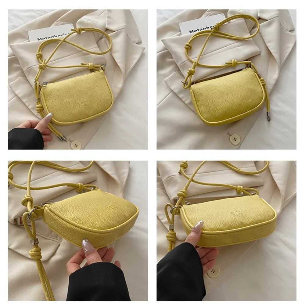 New Exquisite Womens Shoulder Bag Small Mini Crossbody Bag Leisure Solid Color Commuting Bag LadiesXJ250918