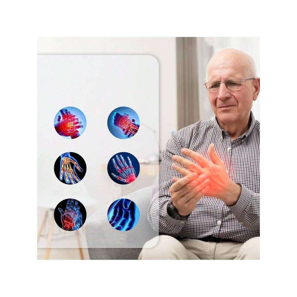 Gift-Ready Electric Hand Massager - Air Compression, Heat Vibration 3 Modes, 4 Temp, 5 Pressure Levels | USB-C Charging For Family Self-Care & Holiday