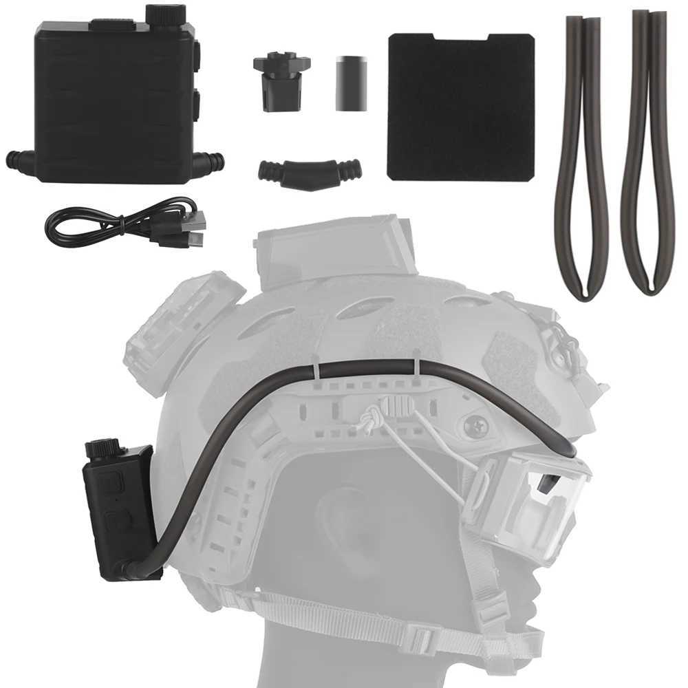 Tactical Goggles Defogger Defogging Fan Antifog Kit for Airsoft Shooting Motocross Mountaineering Protection Glasses Ski Mask J250919