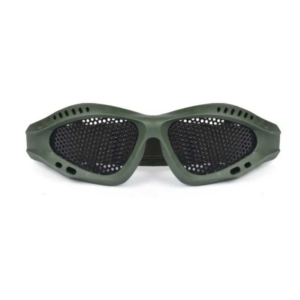 1PC Outdoor Eye Protective Comfortable Safety Glasses Goggles Anti Fog with Metal MeshPC Len for Paintball J250919