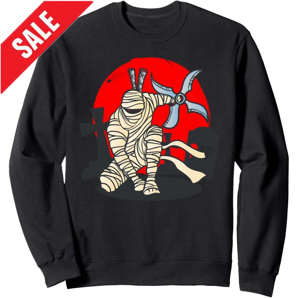 Long Sleeve Shirts for Men sweatshirt Halloween Costume Mummy Ninja Funny Soldier Gift Sweatshirt Tee Streetwear Casual tops clothes 2025