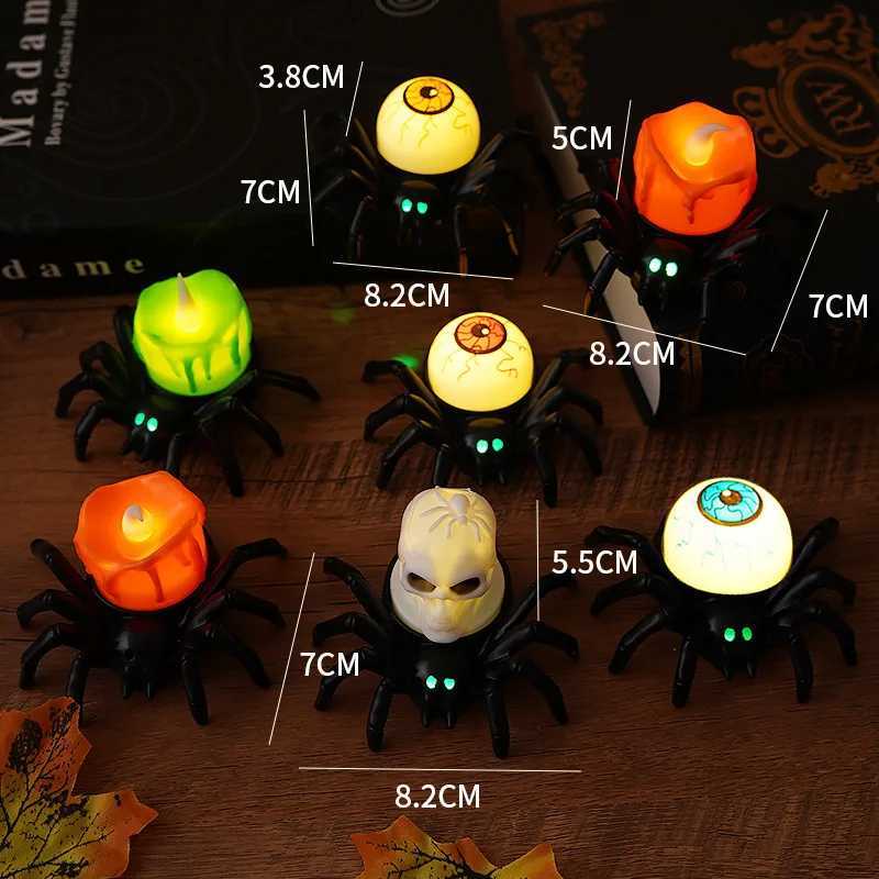 Halloween pumpkin lanterns spooky spider candle lanterns and festive decorations to set the mood C250919
