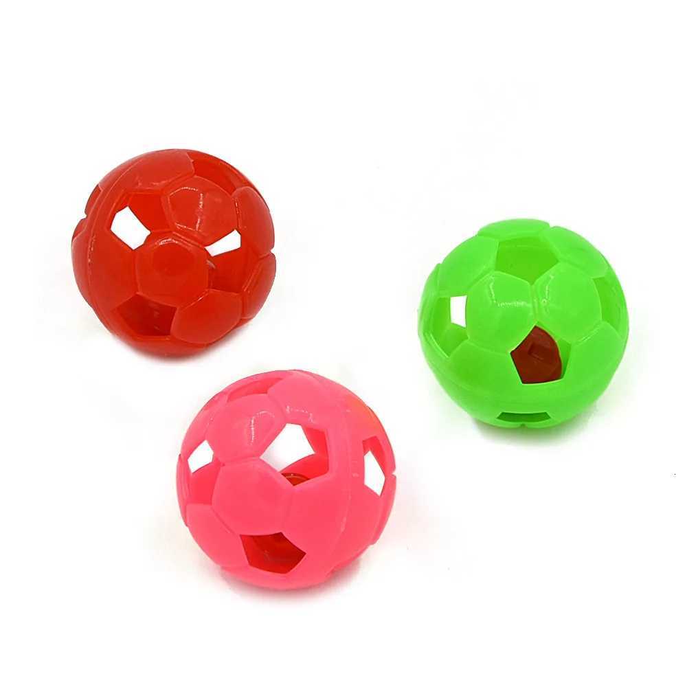 Color Plastic Ball Color Funny Cat Toy Hollow Bell Ball Pet Cat Toy Ball X250918