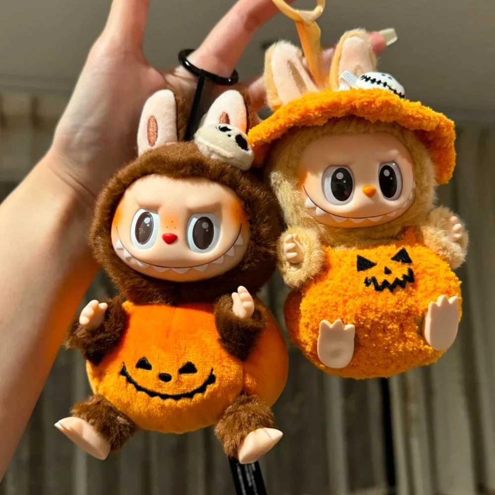 Pumpkin Halloween SetChristmas Tree Star Dress for 30 Labubu Doll Outfit Cute Protective Shell Accessories Holiday Gifts C250919
