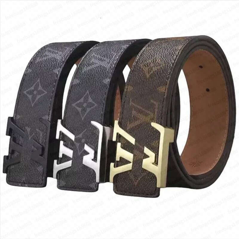 designer quiet belts for women mens belt nice Genuine Leather multiple styles 4.0 cm width high-quality with no box optional