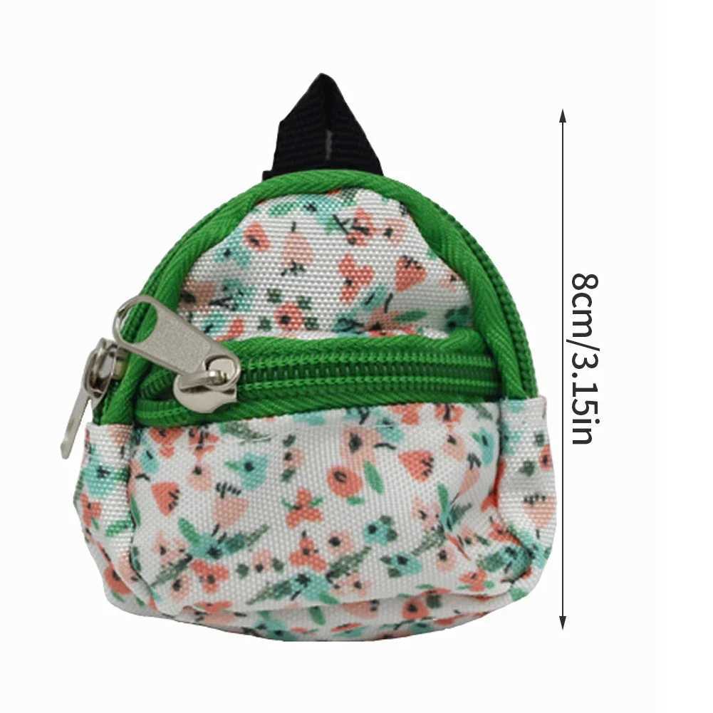 HOT Cute For Labubu Doll Canvas Backpack Simulation Pet Bag for 1517cm Dolls Cute Doll Accessories C250919