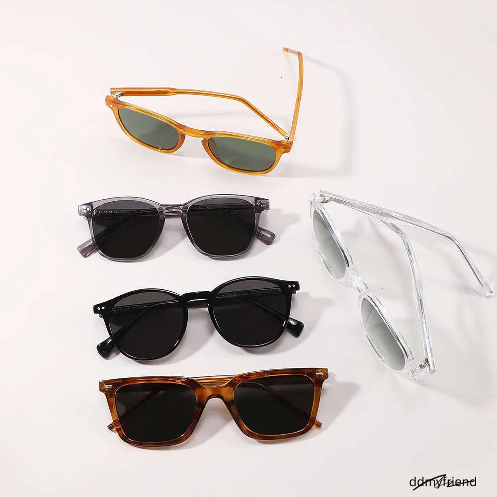 Tr90 KG Series Sunglasses - Uv400 Polarized, Trendy Polygon Frame, Punk & Hiphop Style For Men/Women (Kg2501-Tortoise) ddmyfriend