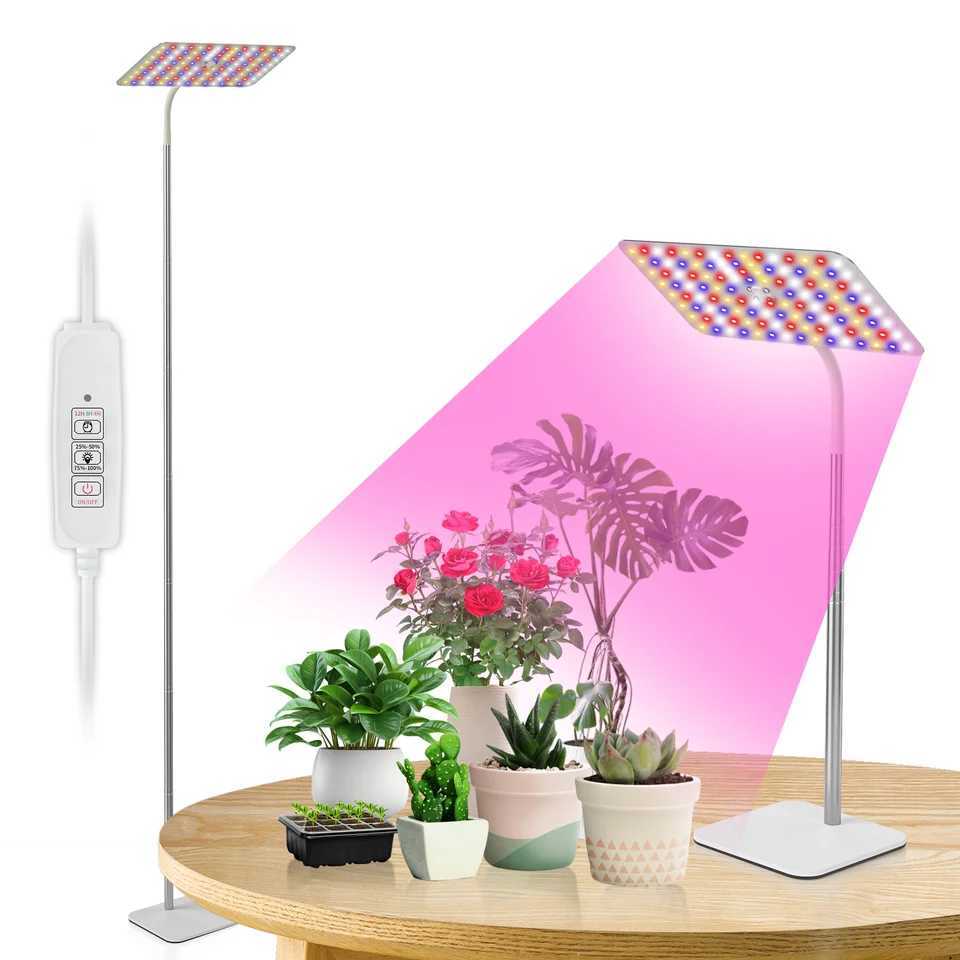 BESTVA Full Spectrum Grow Lights 18W Adjustable Stand Timmer Dimmable 3000K 5000K Phytolamp for Plants Hydroponic Growing System C250919