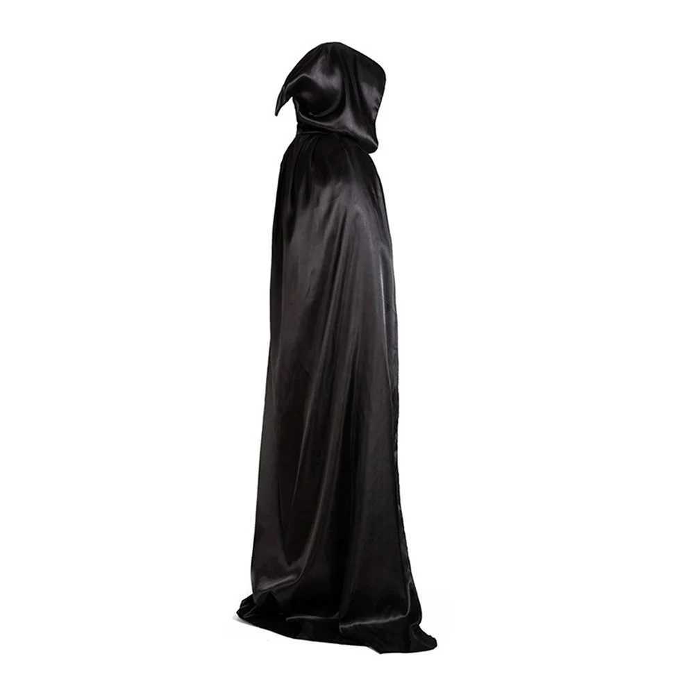 Halloween Capes Robe Long Hooded Halloween Costume Cloak Devil Demon Performance Costume for Children Adult for Halloween Party L250918