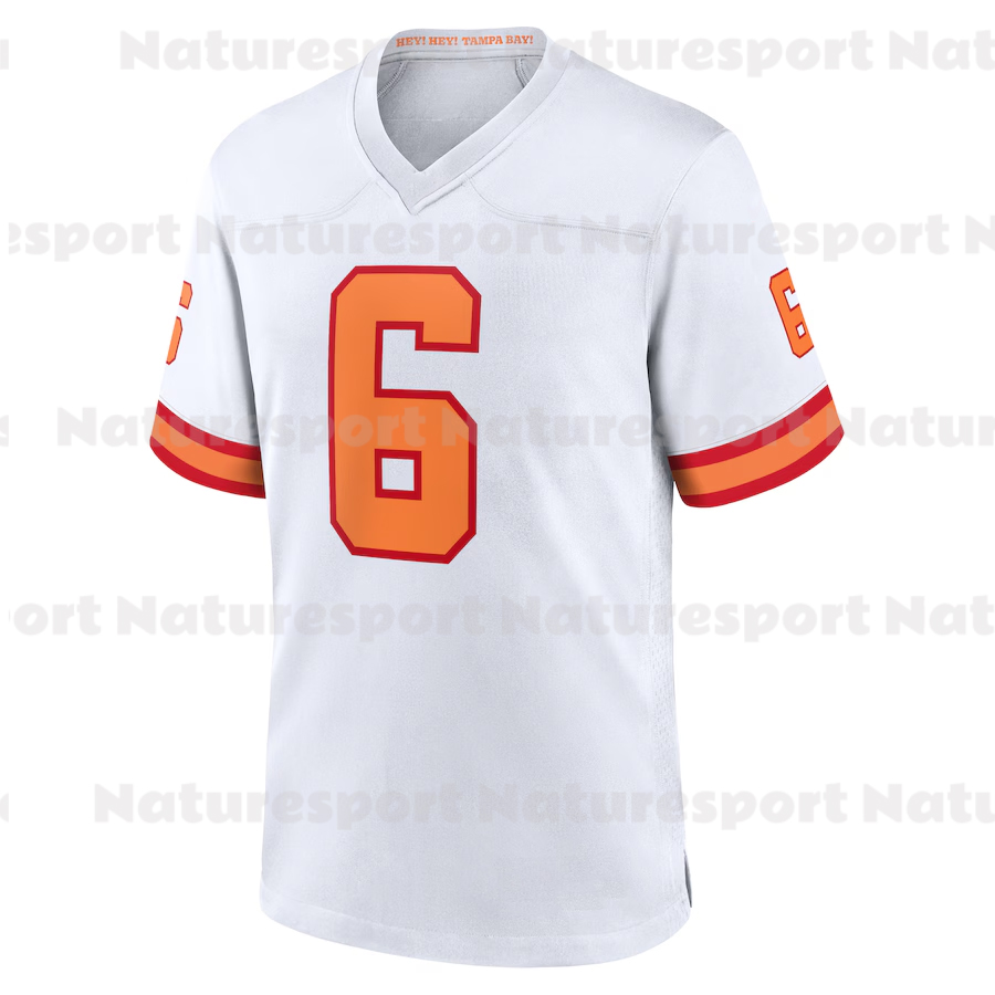 Baker 6 Mayfield Tom 12 Brady 2025 Football Jerseys Mike Evans Bucky Irvin Chris Godwin Jr. Emeka Egbuka Vita Vea