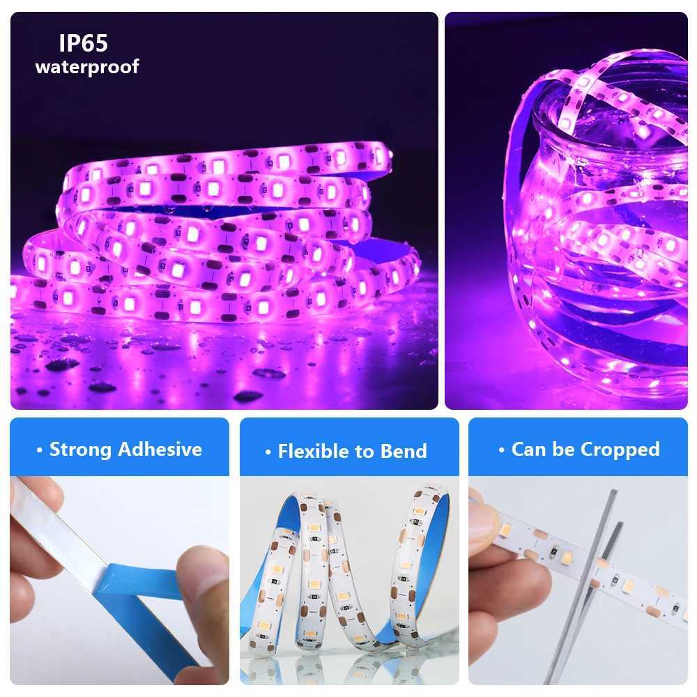 DC 5V USB LED Grow Light Strip Light Full Spectrum Plant Light Greenhouse Phytolamp for Plants Hydroponics Growing Grow Lamp C250919