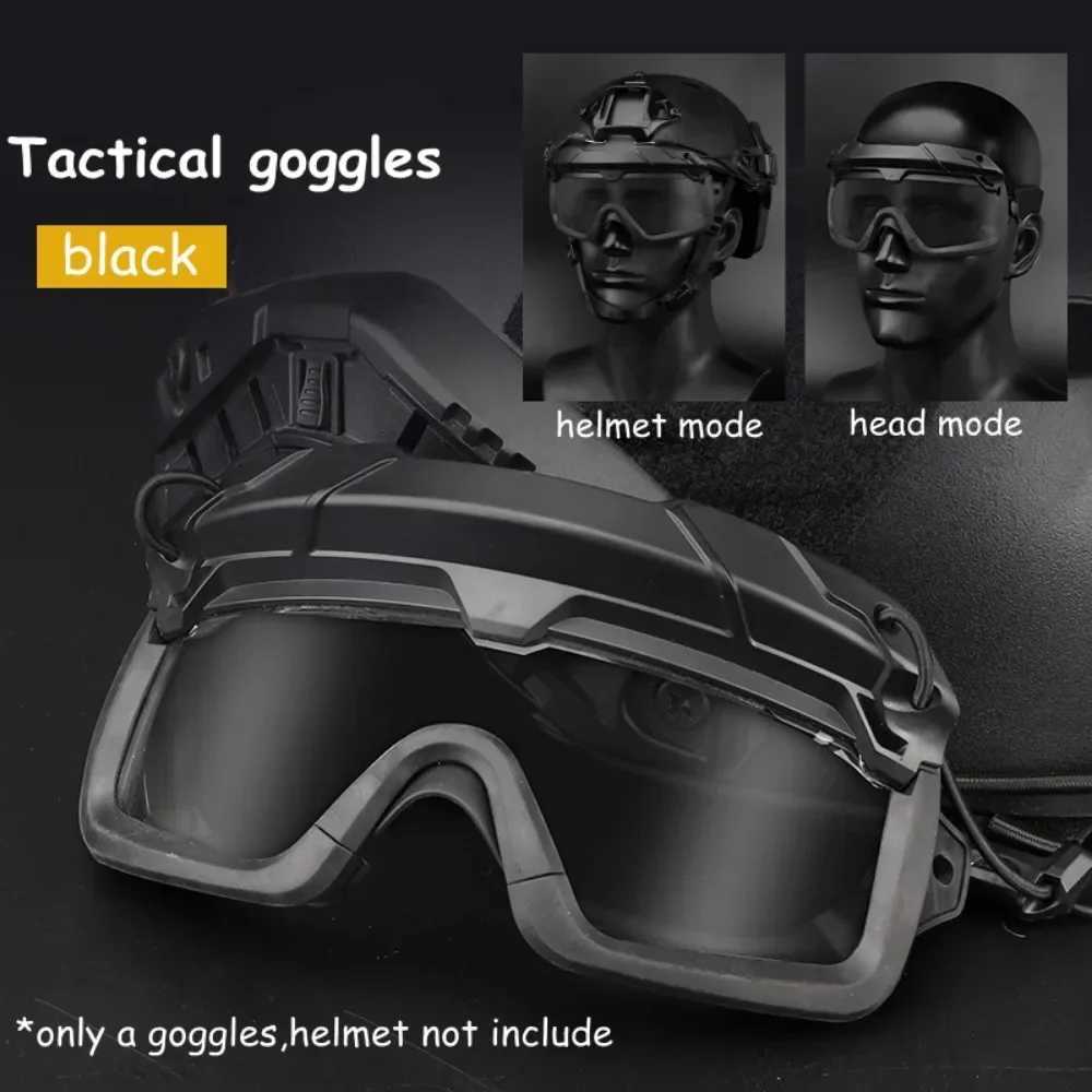 Sports Sunglasses for Men Women 2 Modes Airsoft Goggles Riding Eye Protection for Hiking Paintball Hunting Gear J250919