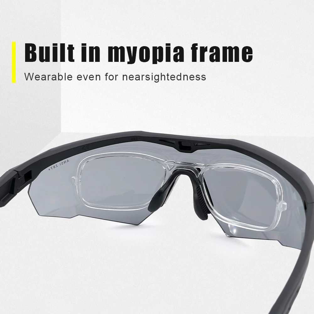 New 3 Lens Tactical Shooting Glasses Outdoor Sports Windproof Dustproof Safety Military Goggles J250919