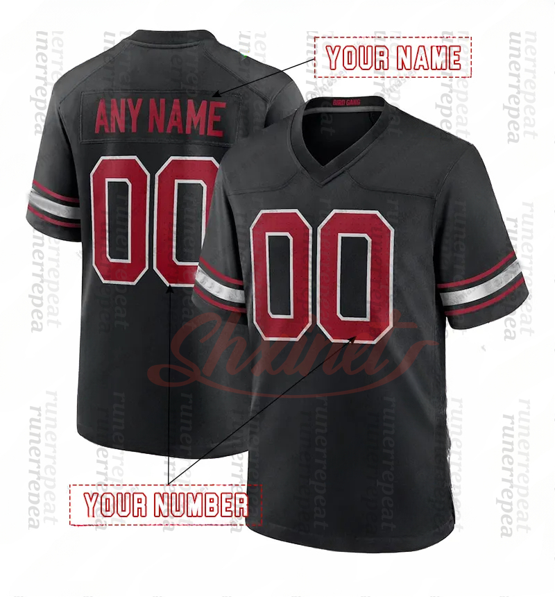 Kyler Murray 1 Marvin Harrison Jr. 18 Trey McBride 85 Budda Baker 3 Personalized Customized Football Jerseys Custom Any Number Name For Men Women Yout