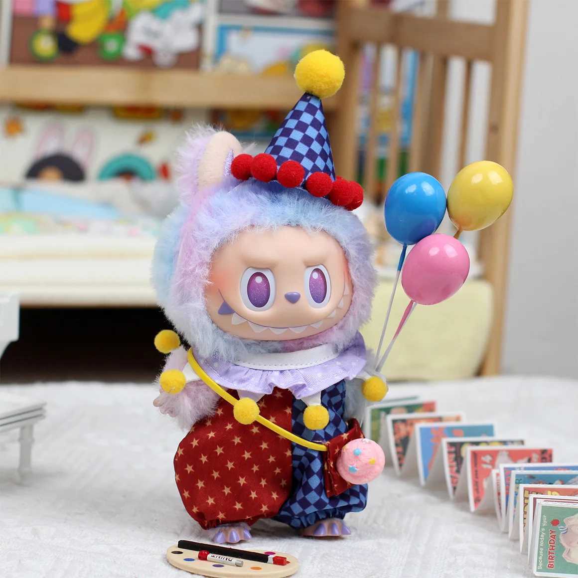 Only Clothes New Lafufu Clothes V1 V2 V3 Lafufu Clothes Doll Clothes Circus Clown Clothes Can Replace Cute Doll Clothes C250919