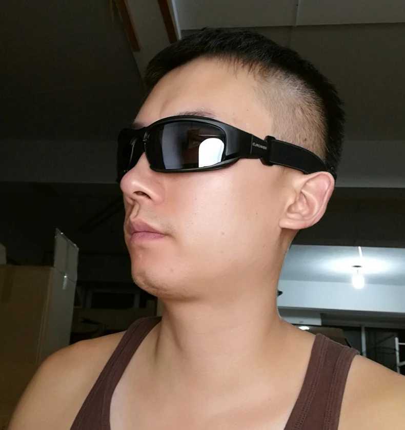 X7 Cycling Goggs Motorcyc Glasses Men Military Polarized ns Sunglasses Bultproof Airsoft Shooting Gafas Smoke MTB Y250919