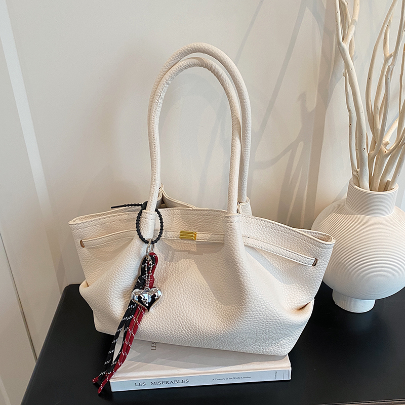 2025 Autumn New Fashionable Leisure Large Capacity Handbag, College Student Crossbody Bag, Daily Commuter, Advanced Elegant Multi functional Women