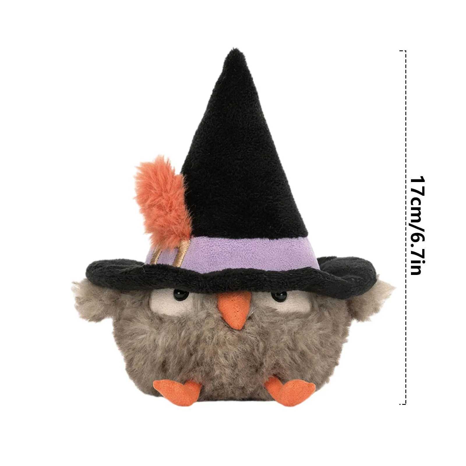 2025 Jelly Cat 17cm Halloween Owl 25cm Parrot Fat Pigeon Bird Doll Pet Companion Toy Ornaments Christmas Birthday Girl Gift X250918