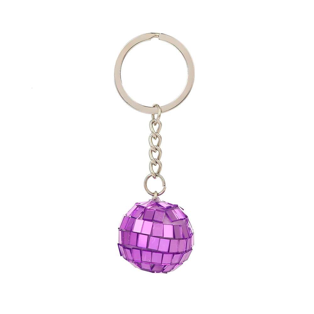 New Mirror DISCO Disco Reflective Ball Keychain Pendant Small Gift