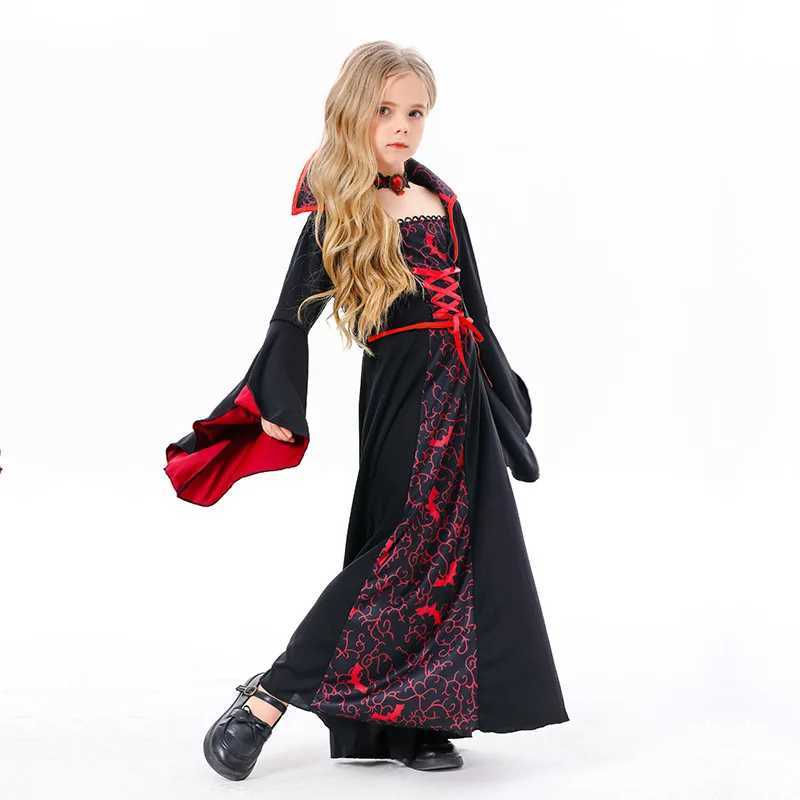 Halloween Vampire Witch Cosplay Costume Girl Horror Uniform Party Performance Costume L250918