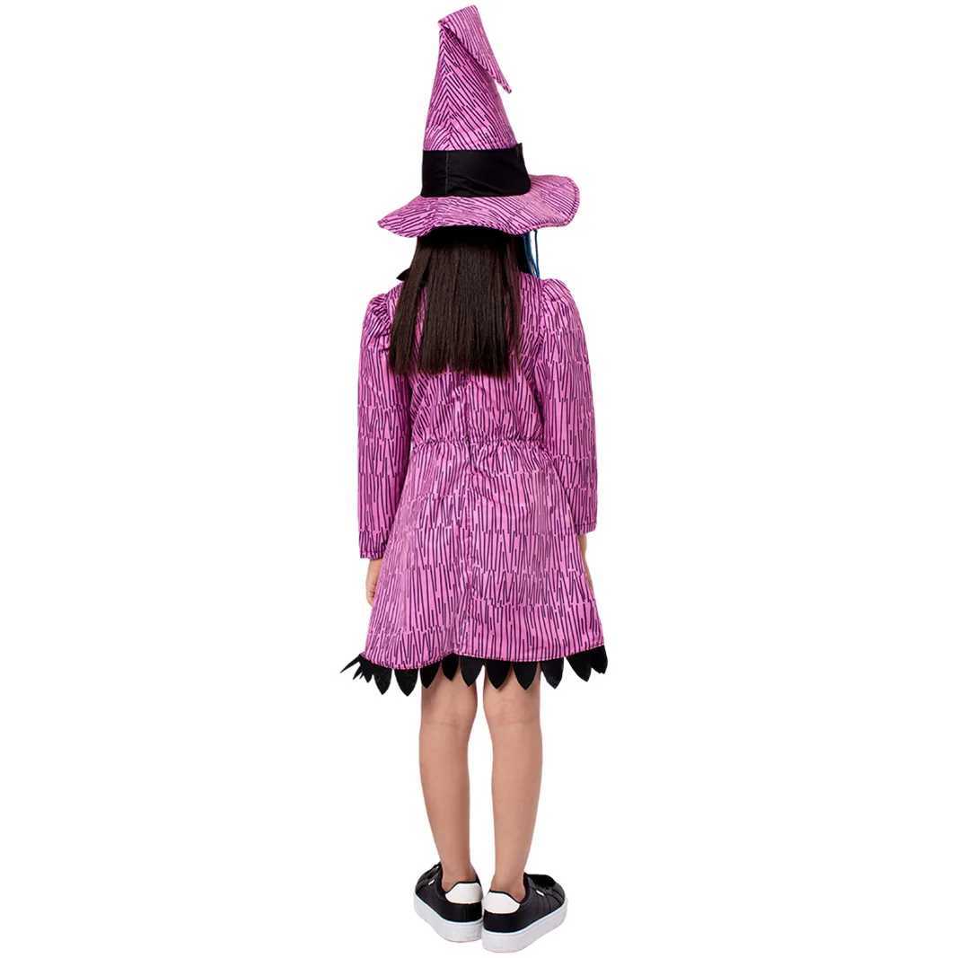 Halloween New Witch Costume For Children Scary Dance Party Witch Performance Costume Drama Costume L250918