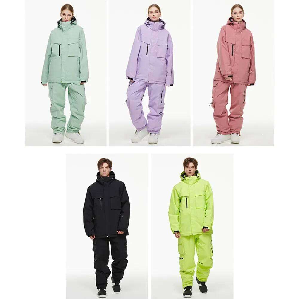 Women's Men's Clothes Ski Snowboarding Snow Sets Skiing Jacket And Pant Winter Outdoor Sports Suit Unisex