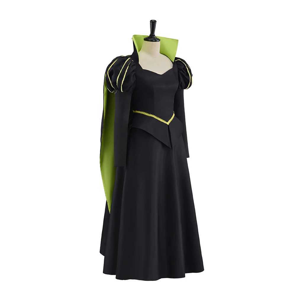 Wizard witch Cosplay Costume Womens Black Dress with Hat Halloween Carnival Witch Role Play Stage Performance Outfits L250918