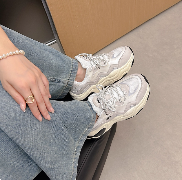 Designer Mirinda Women's 2025 New Autumn Versatile Thick-Soled Casual Unisex Flow Cloud 2nd Generation Height-Increasing Men's Shoes