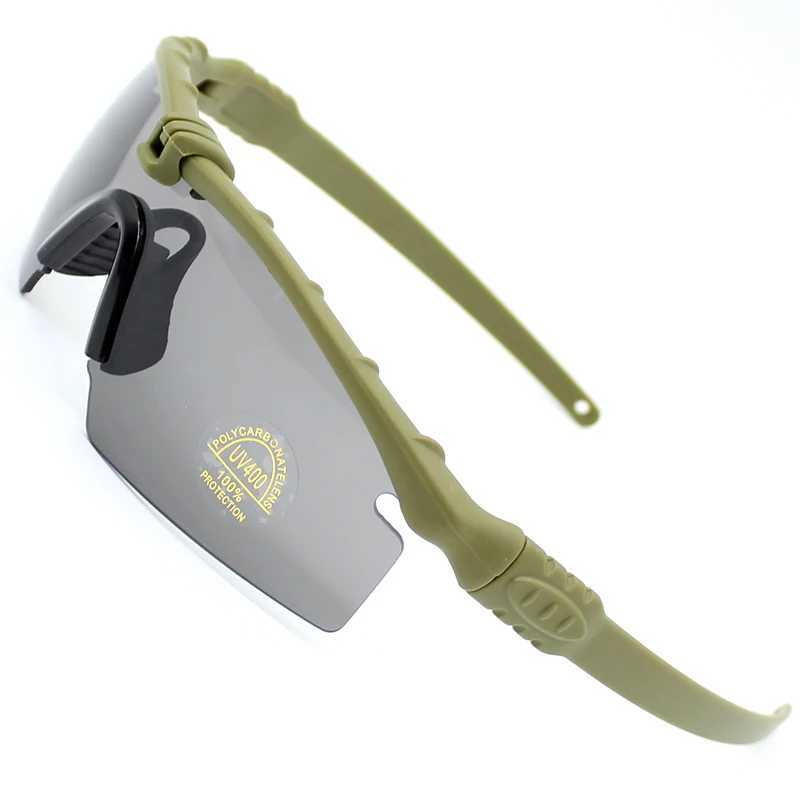 Outdoor Military tactics Glasses 30 Ballistic Polarization Goggles Military Hunting Air Gun Shooting Protective Glasses J250919