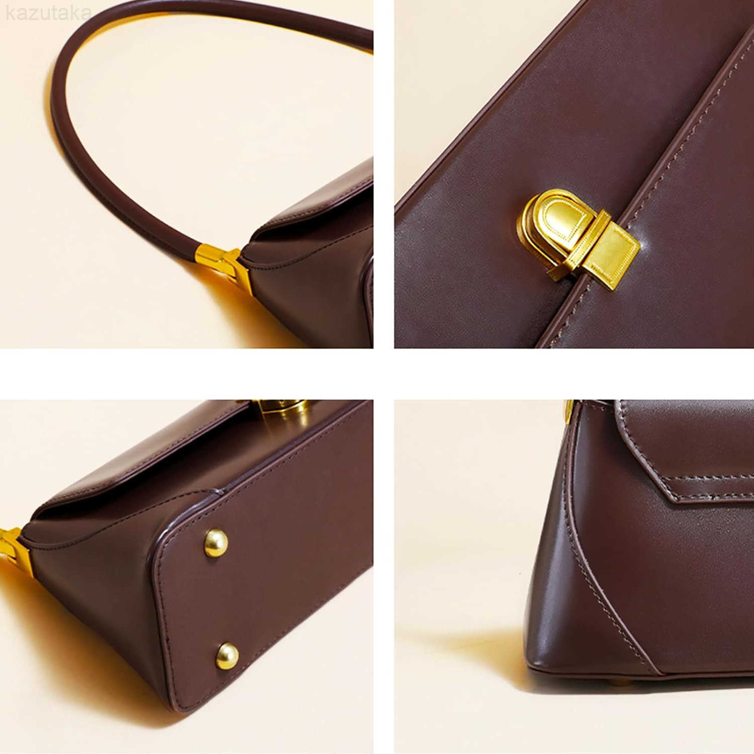 Brown Purses for Women Black Shoulder Purse Vintage Bags Trendy Womens Red Small Tote Handbags Z250919