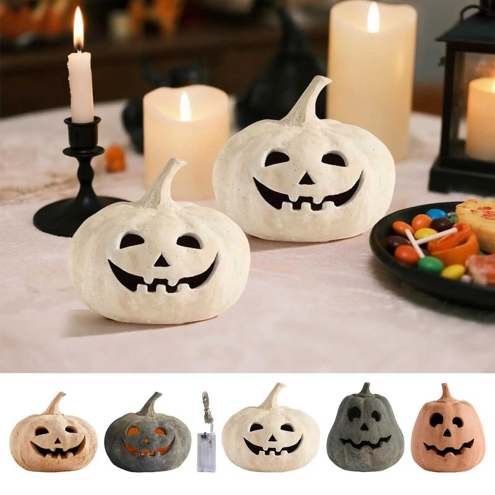 Halloween Pumpkin Lantern Light Up Pumpkin Decorations Halloween Decorations Home Props Party Supplies for Home Porch C250919
