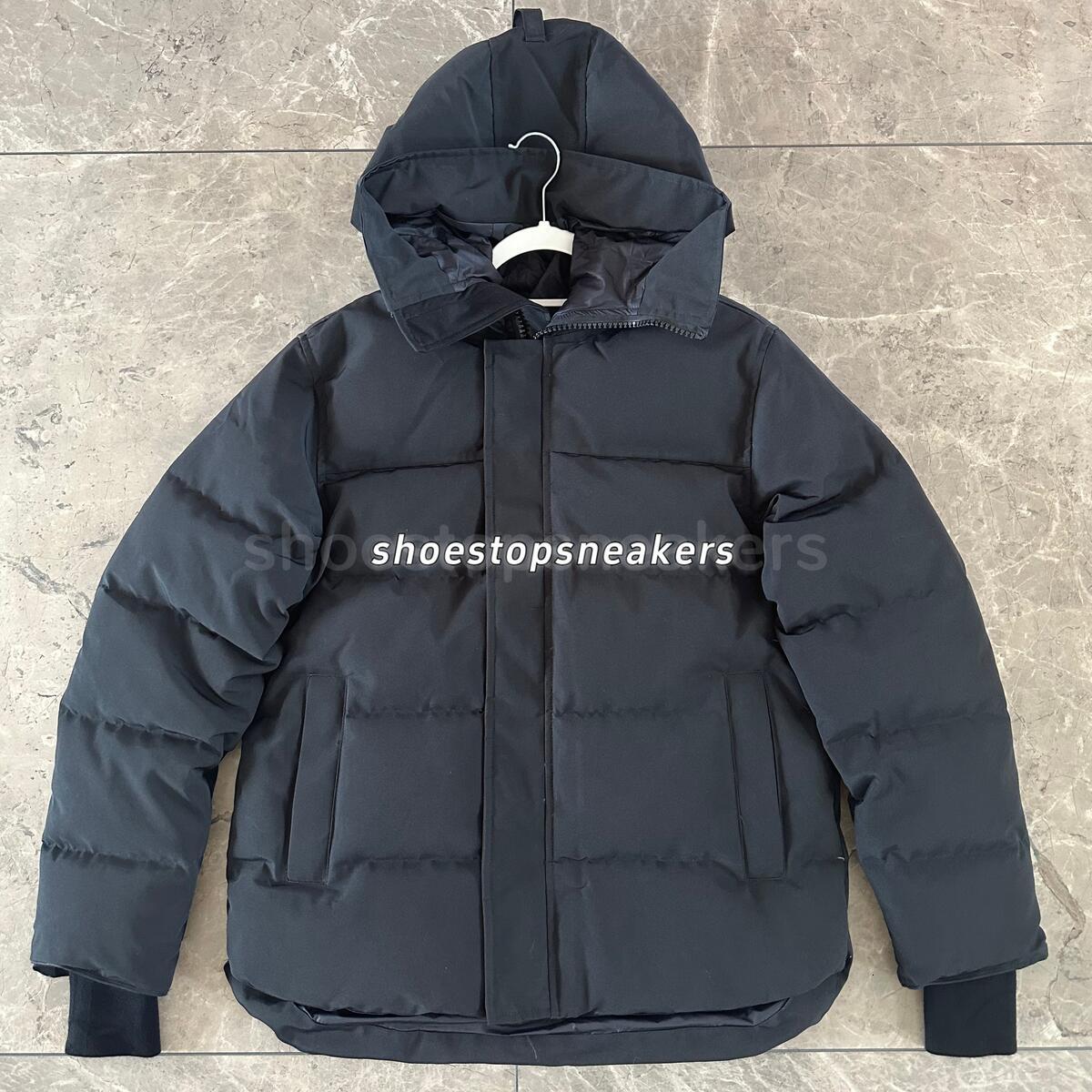 Mens Winter jacket Wyndhamy Canada Mens Down Jacket Coat Real Big Wolf Fur Women Wyndham Overcoat Clothing Fashion Goosecoat Winter Jacket Outerwear Parka